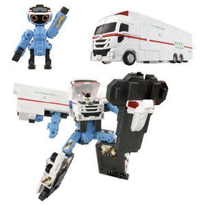 タカラトミー トミカ ジョブレイバー TJBDX エクシードジョブレイバー 警察消防救急 超越DXセット ﾄﾐｶJBDXｴｸｼ-ﾄﾞﾁﾖｳｴﾂDXｾﾂﾄ-イメージ4
