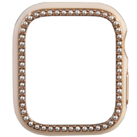 GAACAL APPLE WATCH 10ー11 42MM用 「大人のパール」オリジナルフレーム GAACAL ピンクローズゴールド W00571PR8