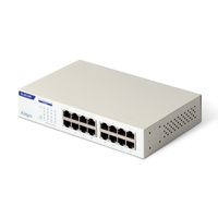 エレコム Giga対応16ポートスイッチ(金属筐体/電源内蔵) ホワイト EHC-G16MN2-HW