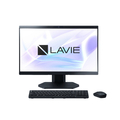NEC 23．8型高性能デスクトップ LAVIE A23 ファインブラック PC-A2355LAB-B