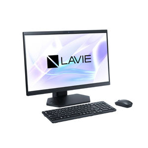 NEC 23．8型高性能デスクトップ e angle select LAVIE A23 ファインブラック PC-A2375LAB-E6B-イメージ2