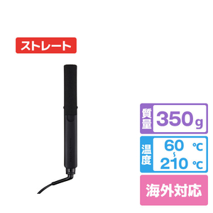 テスコム プロフェッショナル プロテクトイオン ストレートアイロン ブラック NIS500B-K-イメージ1