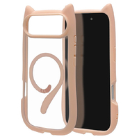 ラスタバナナ iPhone Air用MIMI 猫耳ケース TPU×PC 磁力充電対応 スモーキーピンク 9079IP5CHPMSPK