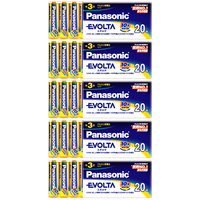 パナソニック エボルタ電池単3×20本×5パックまとめ買い MY&OUR LR6EJV/20SWX5