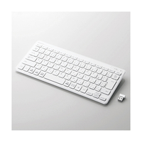 エレコム 無線薄型ミニキーボード ホワイト TK-FDP098TWH