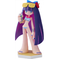 ウェーブ POP UP PARADE BEACH QUEENS ストッキング L size 「New PANTY & STOCKING with GARTERBELT」 ﾎﾟﾂﾌﾟｱﾂﾌﾟPBQｽﾄﾂｷﾝｸﾞL