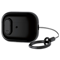 エレコム AirPods Pro(第2世代)用TOUGH SLIM Lockケース ブラック AVA-AP4TSLBK