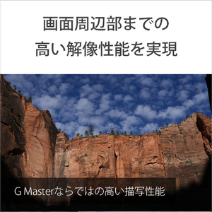 SONY デジタル一眼カメラα[Eマウント]用レンズ Gレンズ FE 50mm F1.4 GM SEL50F14GM-イメージ6