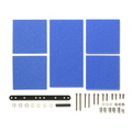 タミヤ ミニ四駆グレードアップパーツ No．512 ブレーキスポンジセット(マイルド 1/2/3mm ブルー) T15512ﾌﾞﾚ-ｷｽﾎﾟﾝｼﾞｾﾂﾄﾏｲﾙﾄﾞ
