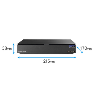I・Oデータ スマホ対応ハイビジョンレコーディングハードディスク「RECBOX」12TB（受注生産） HVL-RS12-イメージ2