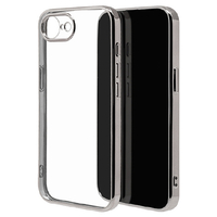 ラスタバナナ iphone17e/16e用 極限保護tpuﾒﾀﾙﾌﾚｰﾑｹｰｽ シルバー 8682IP5ETPLSV