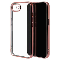 ラスタバナナ iphone17e/16e用 極限保護tpuﾒﾀﾙﾌﾚｰﾑｹｰｽ ピンクゴールド 8683IP5ETPLPG