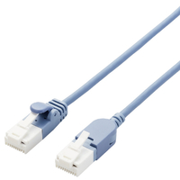 エレコム スイングコネクタLANケーブル(Cat6A準拠) 3．0m ブルー LD-GPATSW/BU30