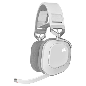 Corsair ゲーミングヘッドセット HS80 RGB WIRELESS White CA-9011236-AP-イメージ1