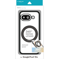 MSソリューションズ Google Pixel 10a用 耐衝撃ハイブリッドケース 「Velta mag swing」 ブラック LN-26SP1UKHMSBK