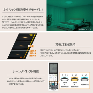 HotaluX LEDシーリングライト HLDC08A445KSG-イメージ7