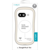 MSソリューションズ Google Pixel 10a用 耐傷・耐衝撃ハイブリッドケース 「ViAMO mag」 ミルクホワイト LN-26SP1VMMWH