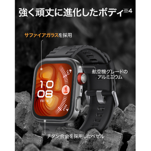 Huawei WATCH FIT 4 Pro Black WATCHFIT4PRO/BLACK-イメージ4