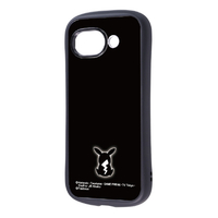 レイ・アウト Google Pixel 10a用/ ポケットモンスター / Puffull 衝撃吸収 バンパー ハイブリッドケース ピカチュウ_シルエット2 RC-PGP10ACMD2B/PK74