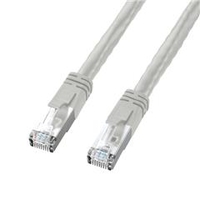 サンワサプライ PoECAT6LANケーブル(20m) ライトグレー KB-T6POE-20