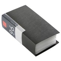 BUFFALO CD・DVDケース(96枚収納) ブラック BSCD01F96BK