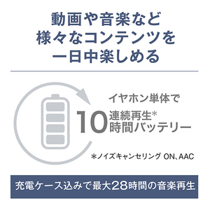 テクニクス 完全ワイヤレスイヤホン Technics シャンパンゴールド EAH-AZ100-N-イメージ8