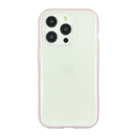 グルマンディーズ iPhone 16 Pro用耐衝撃ケース IIIIfit Clear ピンク IFT-174PK