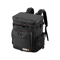 アイリスオーヤマ HUGEL エアロゲルリュック型 クーラーバッグ 30L FCK707A-AGSC-R30C