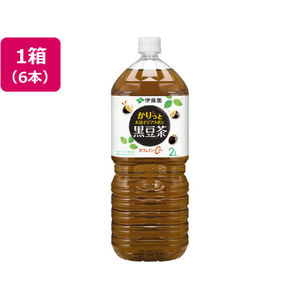 伊藤園 かりっと大豆イソフラボン 黒豆茶 2L×6本 FCG431V-イメージ1