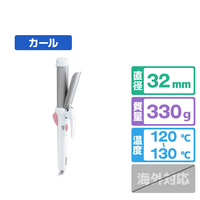 パナソニック カールアイロン 32mm イオニティ ホワイト EH-HT13-W