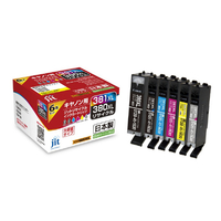 JIT リサイクルインクカートリッジ 6色セット JIT-C3803816PXL