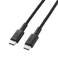 エレコム USB Type-C(TM) - USB Type-Cケーブル(USB2．0認証/60W/高耐久) ブラック MPA-CCSB20BK