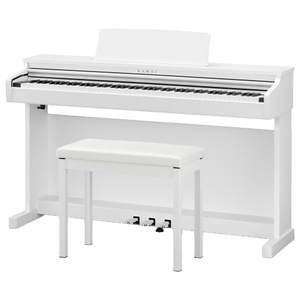 KAWAI 電子ピアノ 【固定椅子&ヘッドホン付き】 CXライン Colorful Experience サテンホワイト調仕上げ CX202-W-イメージ1