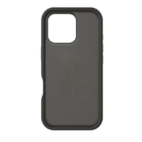 グルマンディーズ iPhone 16 Pro用プランプフレームケース ブラック GMD-24BK