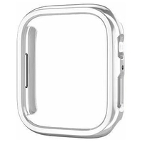 GAACAL Apple Watch Series 7-8 [41mm]用プラスチックフレーム メタリックシルバー W00224S5