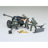 タミヤ 1/35 ドイツ･75mm対戦車砲 1/35 ミリタリーミニチュアシリーズ No.47 ﾀﾐﾔMM 75ﾐﾘﾎｳ ｶｲ