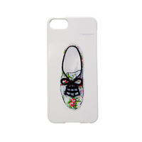 Happymori iPhone SE(第1世代)/5/5s用ケース Dot Scarf Diary Vivid スニーカー スリップオン HM2545I5S