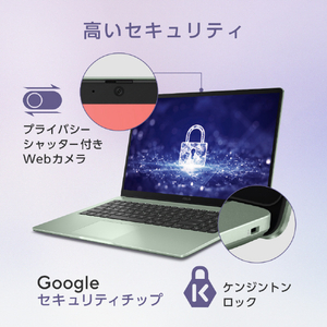ASUS Chromebook CM15 (CM1505) ミスティグリーン CM1505CM4A-8128GR-イメージ7