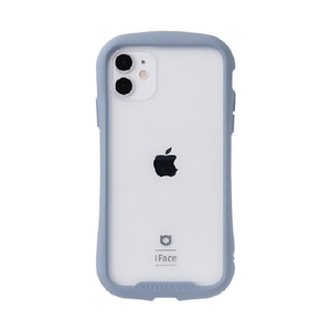Hamee iPhone 11用ハイブリッドケース iFace Reflection ペールブルー 41-935507-イメージ1