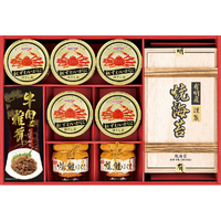 ドウシシャ 紅ずわいがに&海苔&そぼろ和えバラエティ ｷﾞﾌﾄKSN100AS