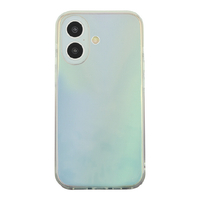 グルマンディーズ iPhone 16用ソフトケース オーロラ GMD-27AUR