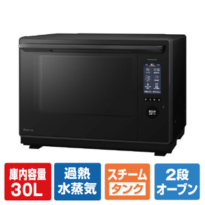 パナソニック スチームオーブンレンジ ビストロ ブラック NE-UBS10E-K-イメージ1