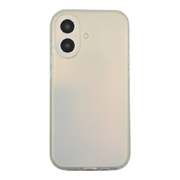 グルマンディーズ iPhone 16用ソフトケース マットオーロラ GMD-27MAU