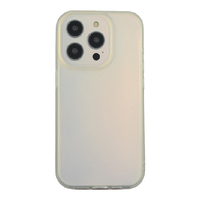 グルマンディーズ iPhone 16 Pro用ソフトケース マットオーロラ GMD-28MAU