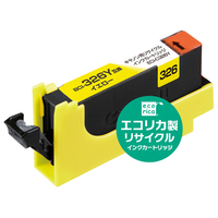 エコリカ リサイクルインクカートリッジ イエロー イエロー ECI-C326Y