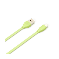 PGA USB Type-C USB Type-A コネクタ USBフラットケーブル 50cm グリーン PG-CUC05M10