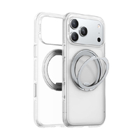 TORRAS iPhone17 Pro用 アクリル樹脂+TPUケース TORRAS OSTAND O3 FITNESS クリア X00FX2935