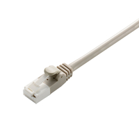 エレコム Cat6対応ツメ折れ防止LANケーブル(1m) ライトグレー LD-GPT/LG1/RS
