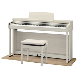 KAWAI 電子ピアノ 【高低自在椅子&ヘッドホン2個付き】 e angle select CXライン Colorful Experience ホワイトメープル調仕上げ CX302-AE5-イメージ4