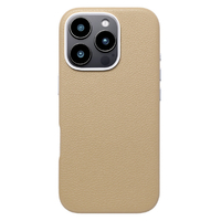 ユニケース iPhone 16 Pro用Mag Plain Case ベージュ UNI-CSIP24MP-2MPBE